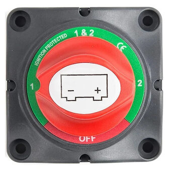 Stroomomschakelaar en ON/OFF-batterijen 3P