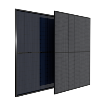 Sunket - 430 Watt - Volledig Zwart Dubbel Glas Bifaciaal Monokristallijn Half Cel PV-Module