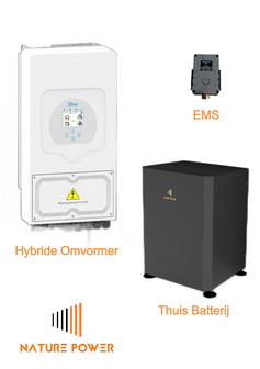 Heimbatteriespeichersystem 3,6 kW Wechselrichter 1 Phase &ndash; 10 kWh Batterie